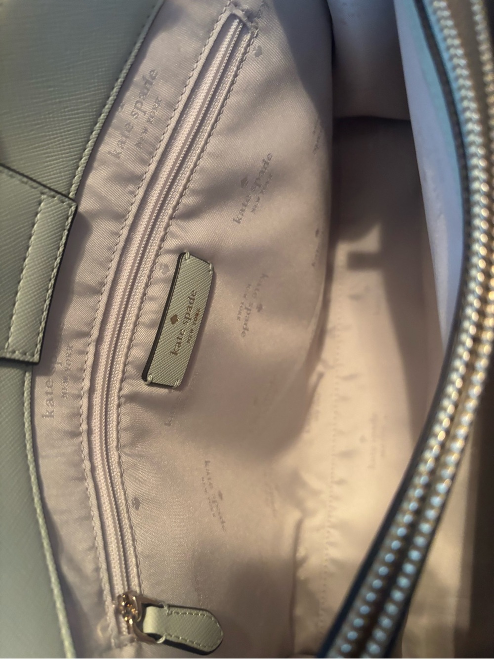 Kate Spade Pastel Green Satchel with Wallet - Picture 11 of 11